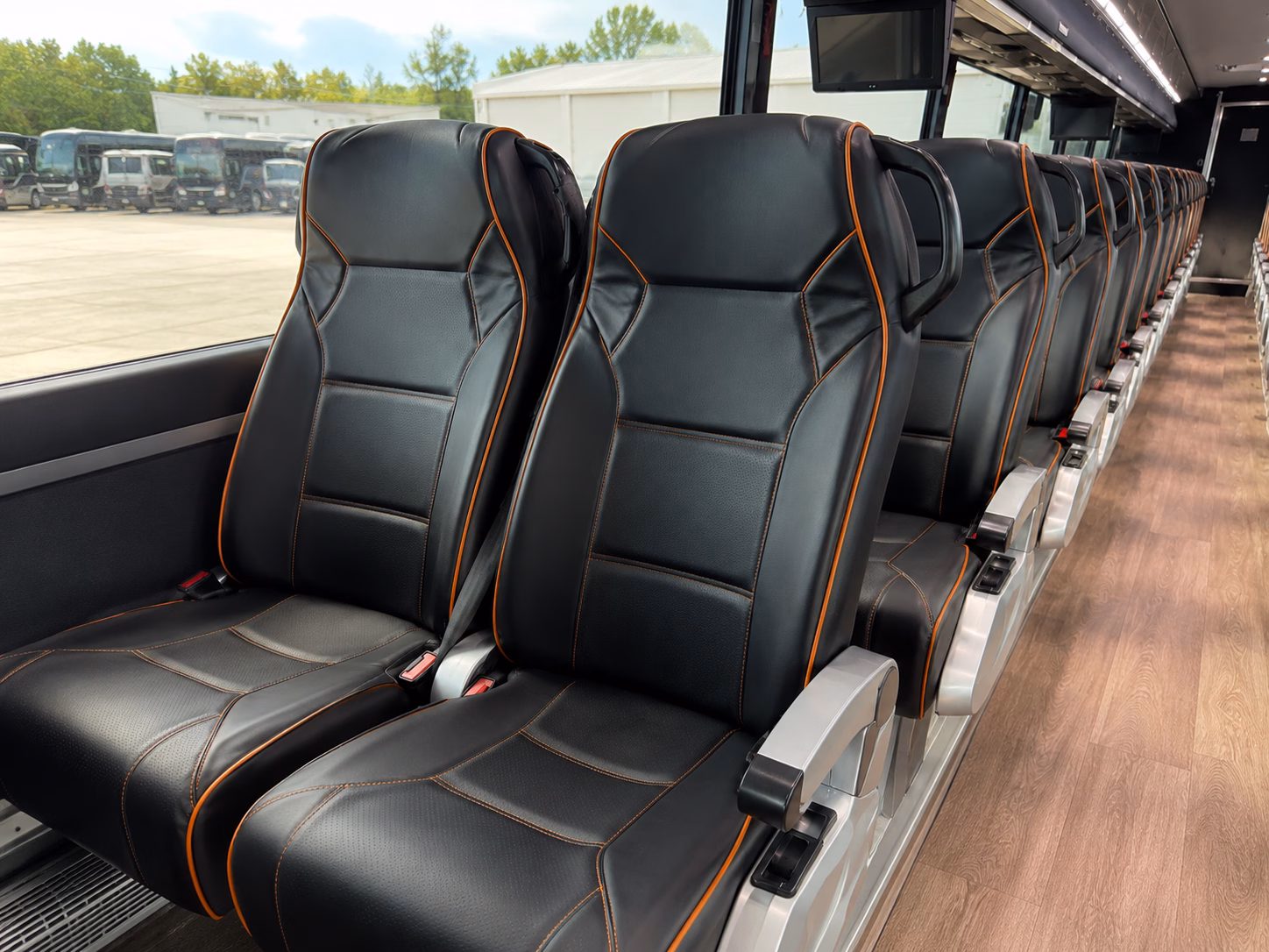 bentonville airport transportation onboard seating