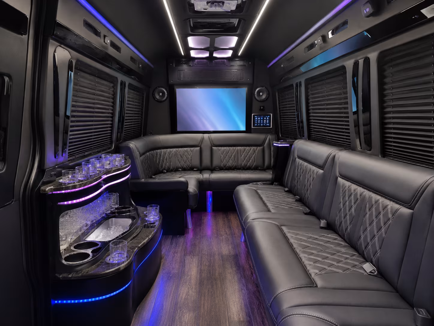 bentonville employee transportation onboard seating