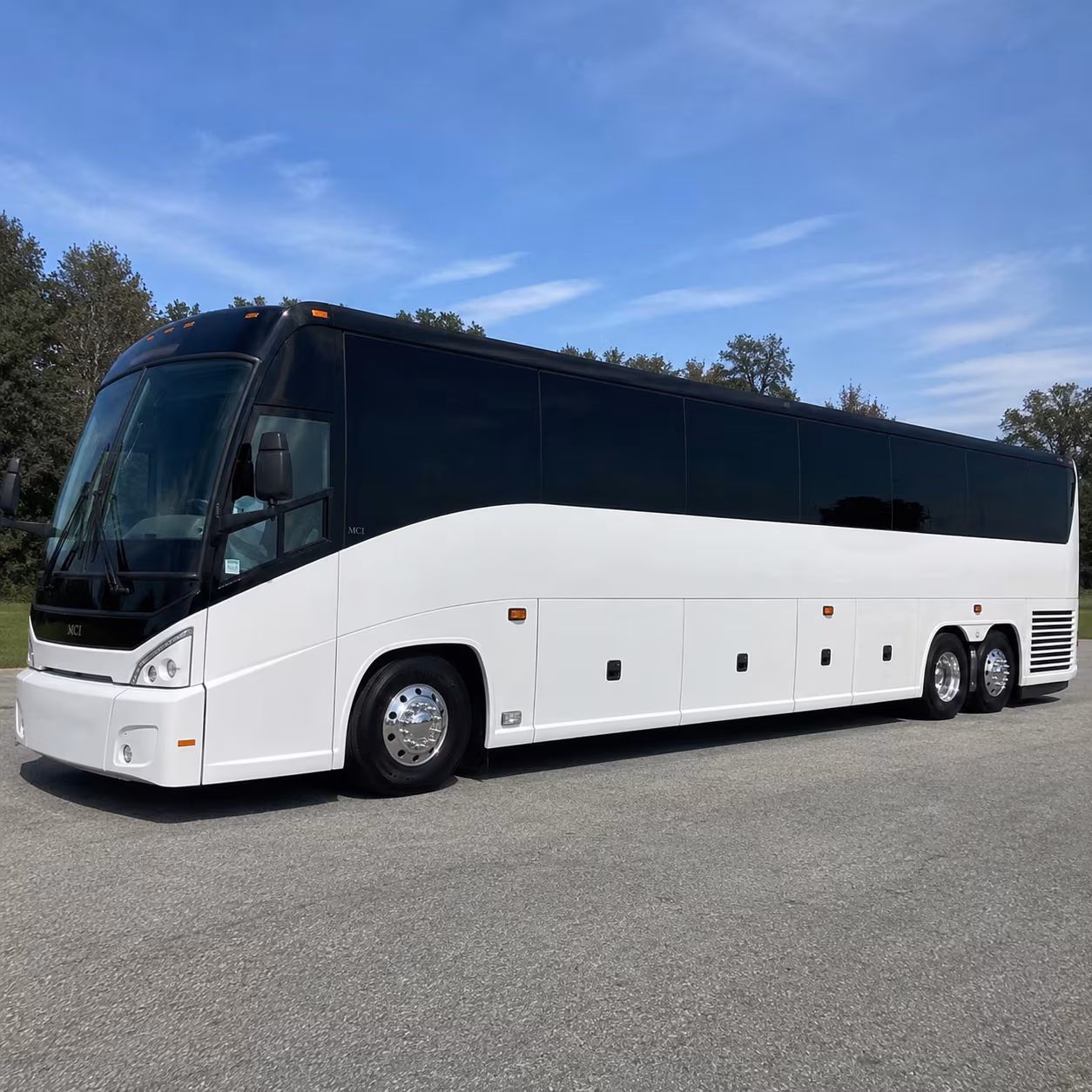 bus rental options for bentonville trips