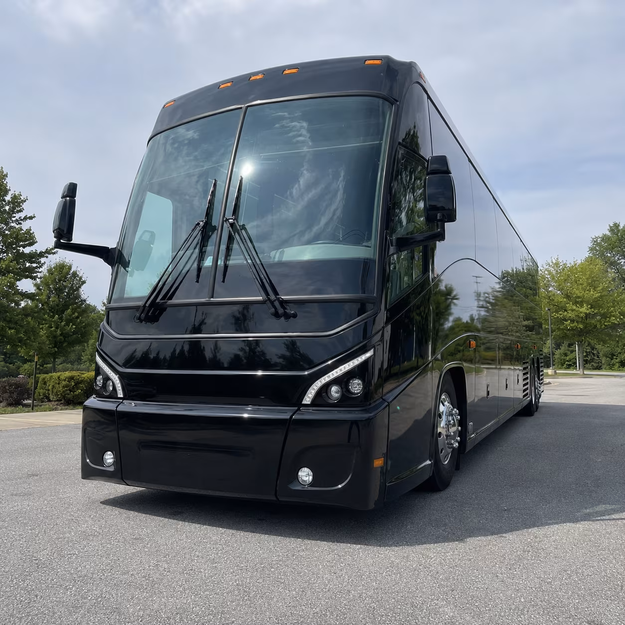 charter bus rentals for federal agency visits to bentonville