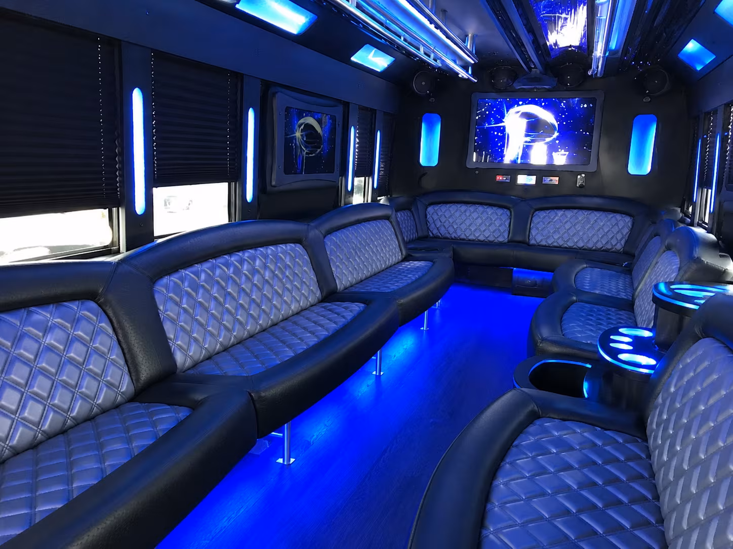 party buses for bentonville high school and bentonville west prom nights